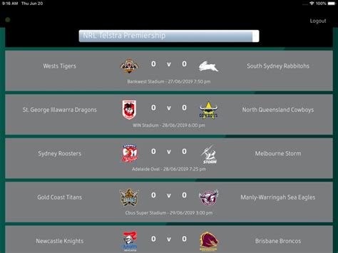 nrl sideline admin|nrl my sideline.